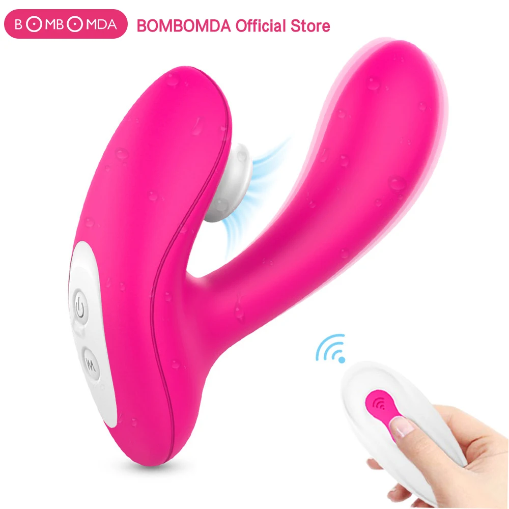 Пульт дистанционного управления Тренер Вибратор на присосках для клитора