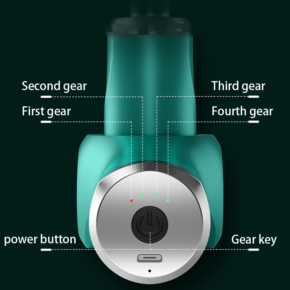 

Foldable Fascia Muscle Massager Electric Deep Tissue Relief Wireless Massager Electric Vibration Relax Pain Relief Device