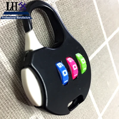LHX MS527 кодовый замок с паролем для хранения-шкатулка для ювелирных изделий женская сумка рюкзак для девочек дневник ящик DIY i - Цвет: Black 1pcs