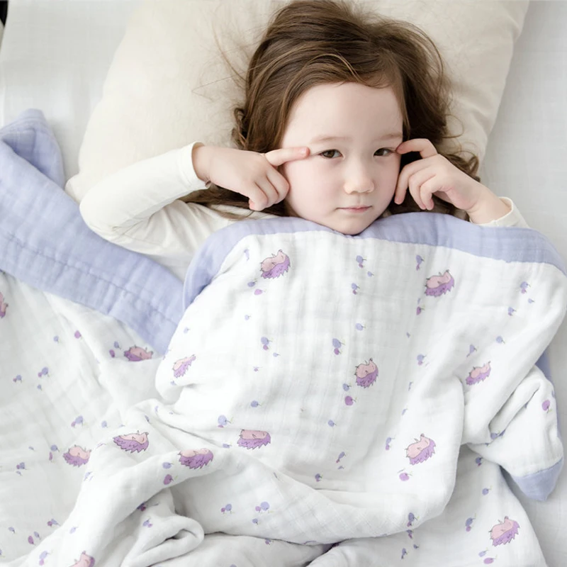 Распродажа муслиновое Двухслойное Пеленальное Одеяло для новорожденных Детские