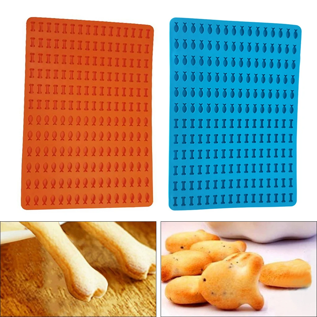 

Silicone Baking Mat for Puppy Lovers Biscuits Baking Paper Ice Molds Trays