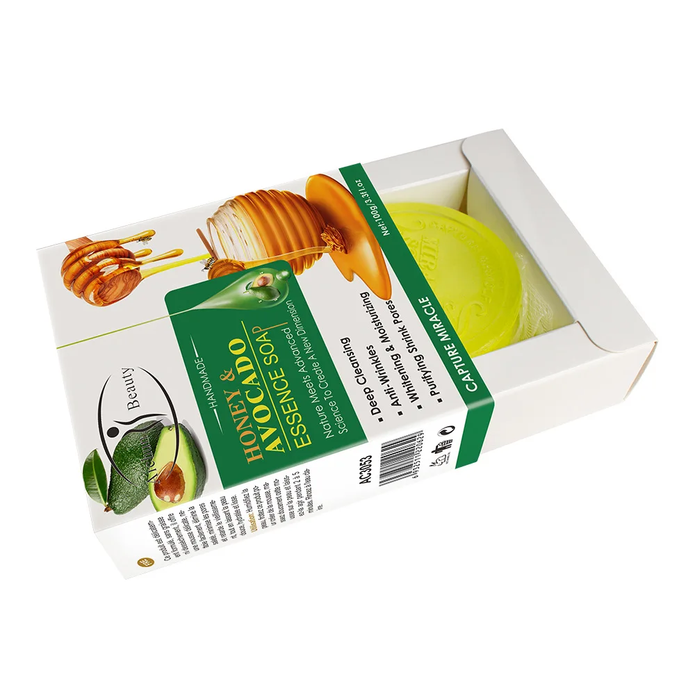 

100g Honey Avocado Essence Soap