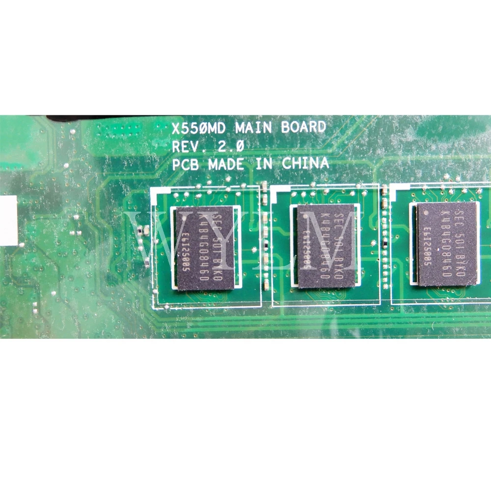 Материнская плата X550MJ N2940CPU 4 Гб RAM LVDS REV2.0 для ASUS X550M X552M Y582M X550MD материнская ноутбука