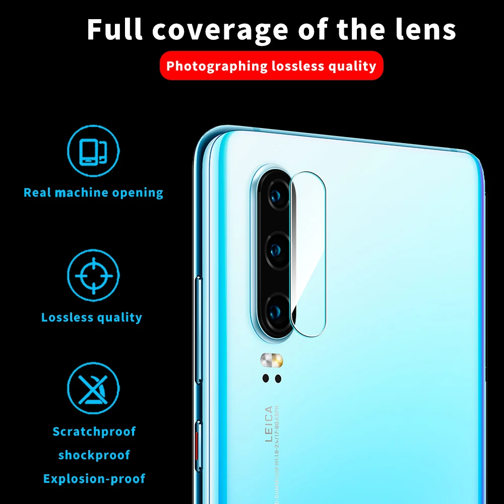 3 шт. для huawei P30 P20 mate 30 20 20X Pro Lite 2019 9D защита экрана камеры Защитная пленка из