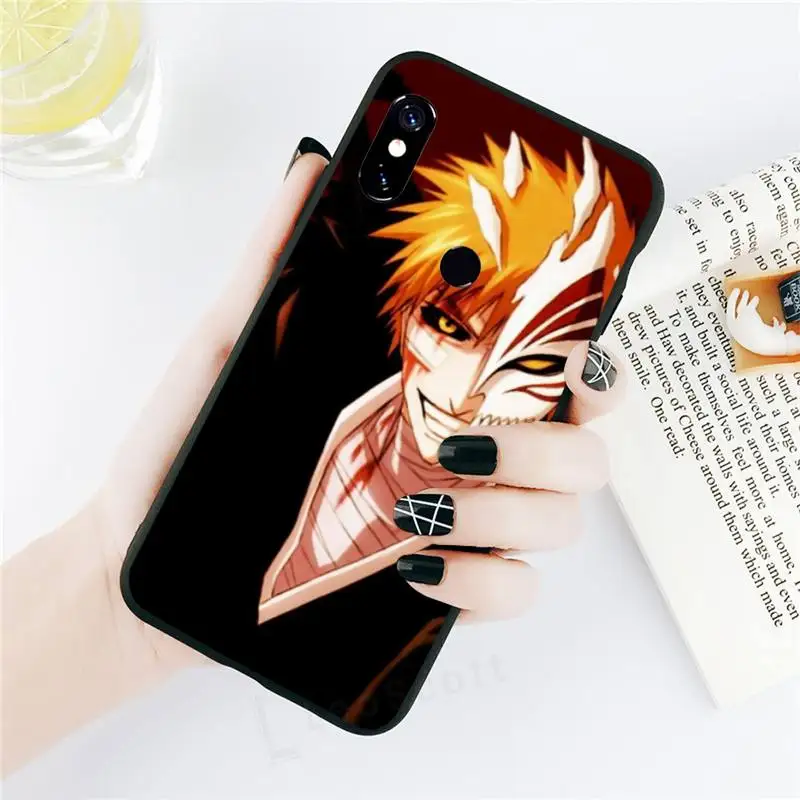

japan animal BLEACH Phone Cases For Xiaomi Redmi note 7 8 9 t k30 max3 9 s 10 pro lite