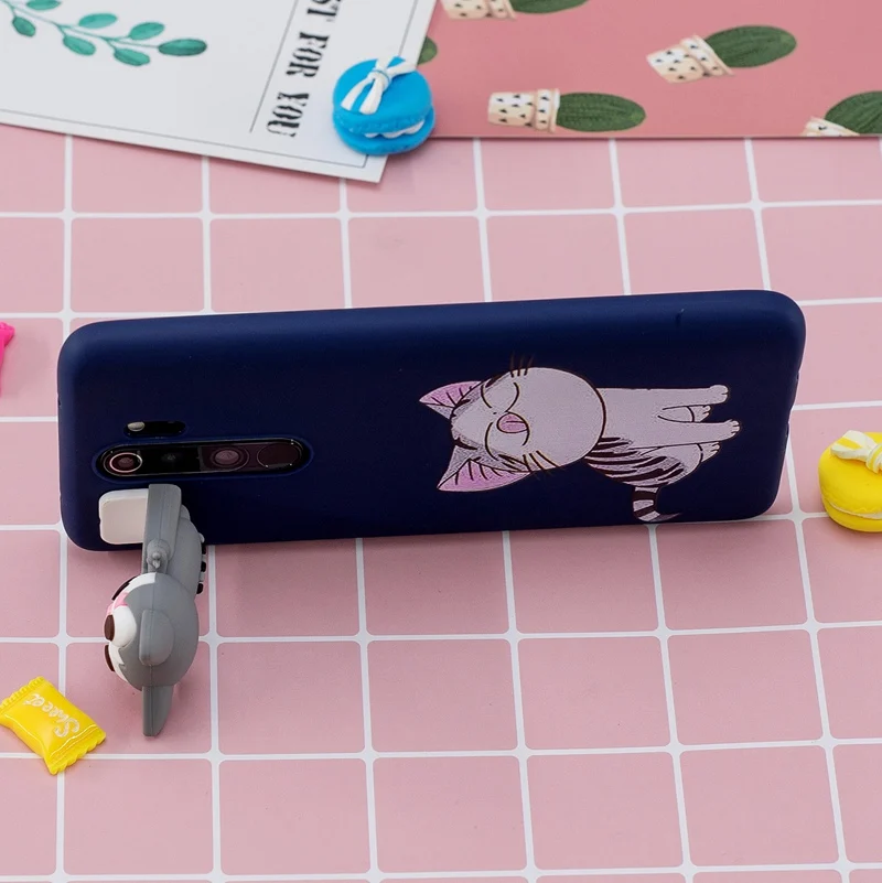 3D Cartoon Rabbit Stand Toys Redmi Note 8 Pro Case For Xiaomi Silicon Cover Xiomi |