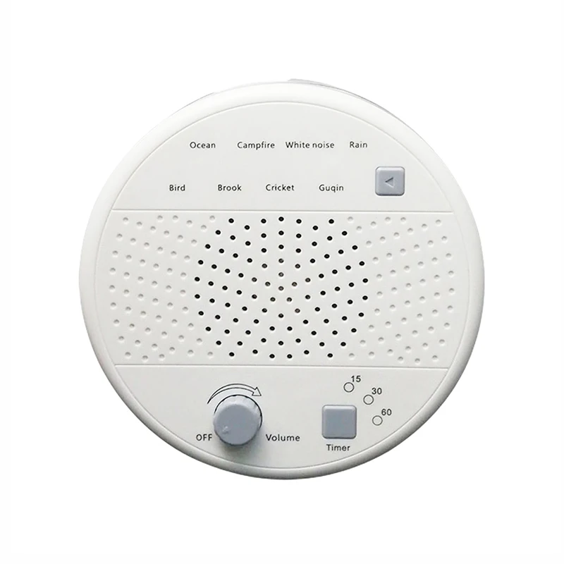 

Eshowee Noise Reduction Sleep Meter 7 Relaxing And Soothing Natural Sounds Portable Sleep Therapy For Home Office