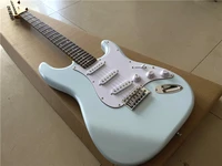 inheriting the classic sky light blue electric guitar rosewood fingerboard free shipping