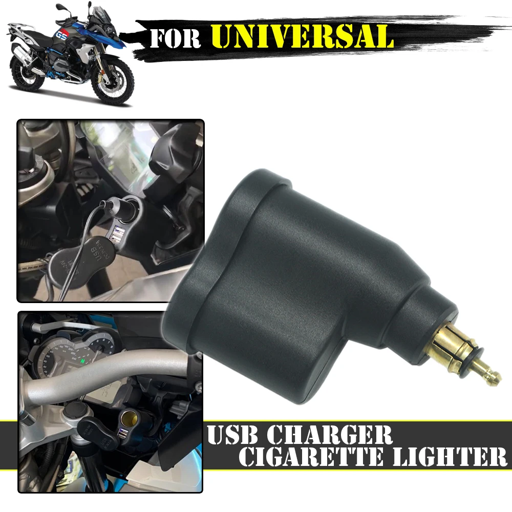 

Для BMW R1200GS R1250GS F850GS F750GS F800GS мотоциклетный адаптер питания с двойным USB зарядным устройством прикуриватель водонепроницаемый для Tiger850