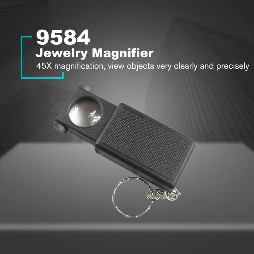 45X лупа мини микроскоп Ювелирные изделия антиквариат идентификация