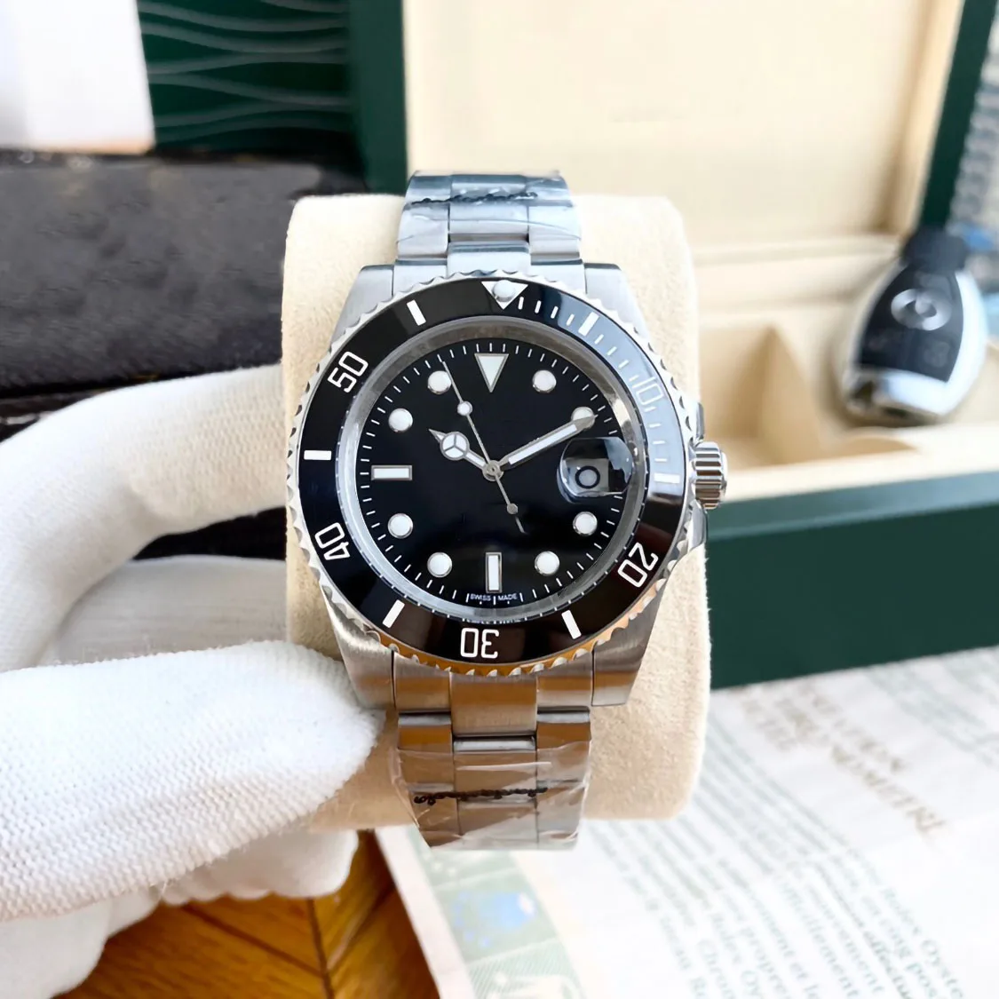 

Men's Automatic Mechanical Watch Submariner ceramics 126619 stainless steel 1:1 Best Edition 3235 Bracelet