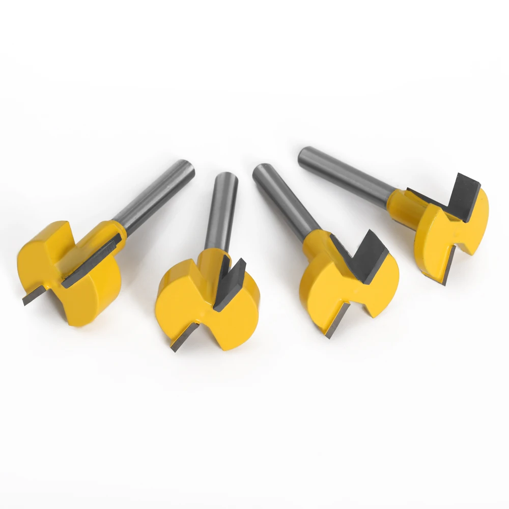 Фреза для пазов и Т-образных высшего качества 1-4 шт. хвостовик 8 дюймов 6 мм фрезы