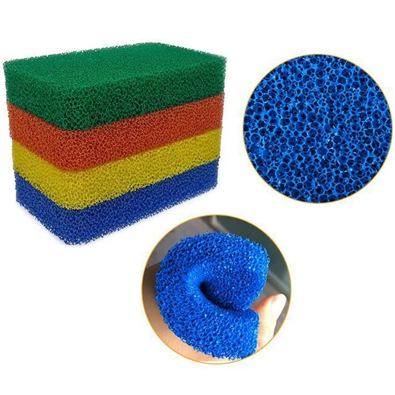 

No-Scratch Sponge, Can Withstand Sticky Dirt, Clean, Safe, Non-Stick Cookware, Comfortable and Easy to Hold Shape
