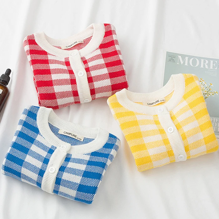 Осенние детские кардиганы, Свитера для малышей, для мальчиков и девочек; вязаная верхняя одежда для мальчиков; куртка для малышей; хлопковое пальто с принтом на весну Детский свитер