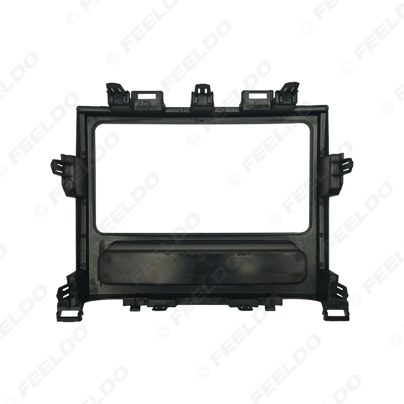 FEELDO 2Din автомобильный CD DVD Радио стерео рамка для Toyota Alphard 2008 панель монтажная