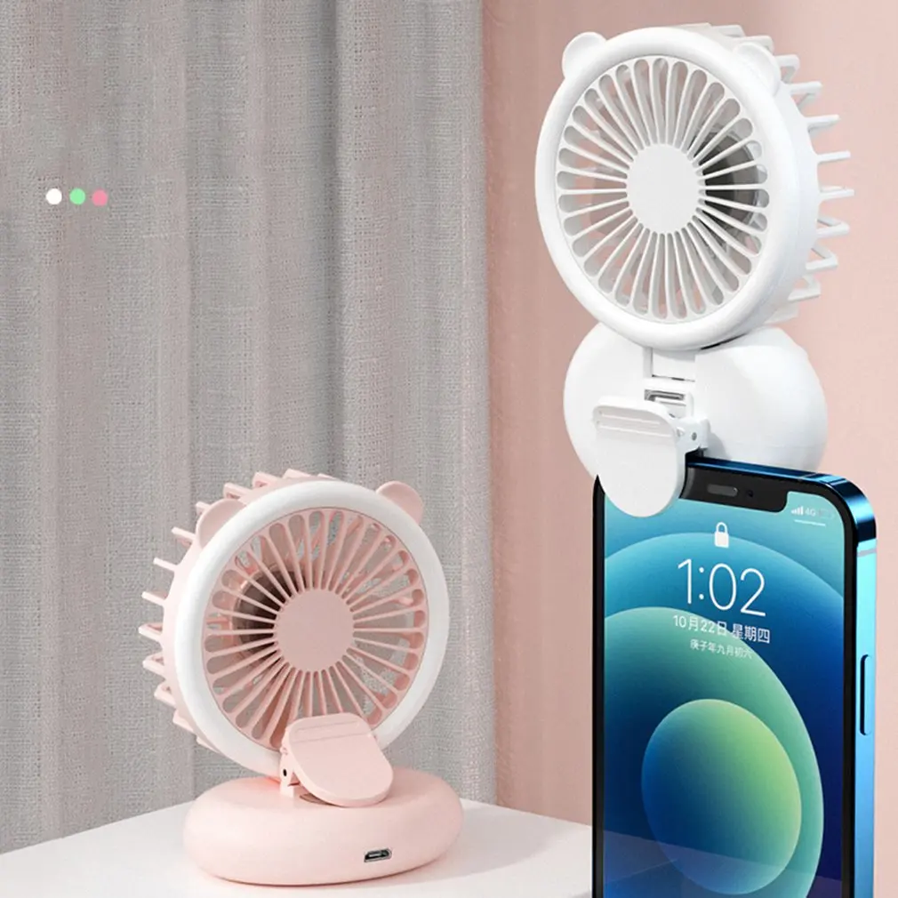 

Мини-вентилятор для ожерелья без лопасти, портативный USB Перезаряжаемый персональный шейный вентилятор, лампа для селфи с фотообъективом, з...