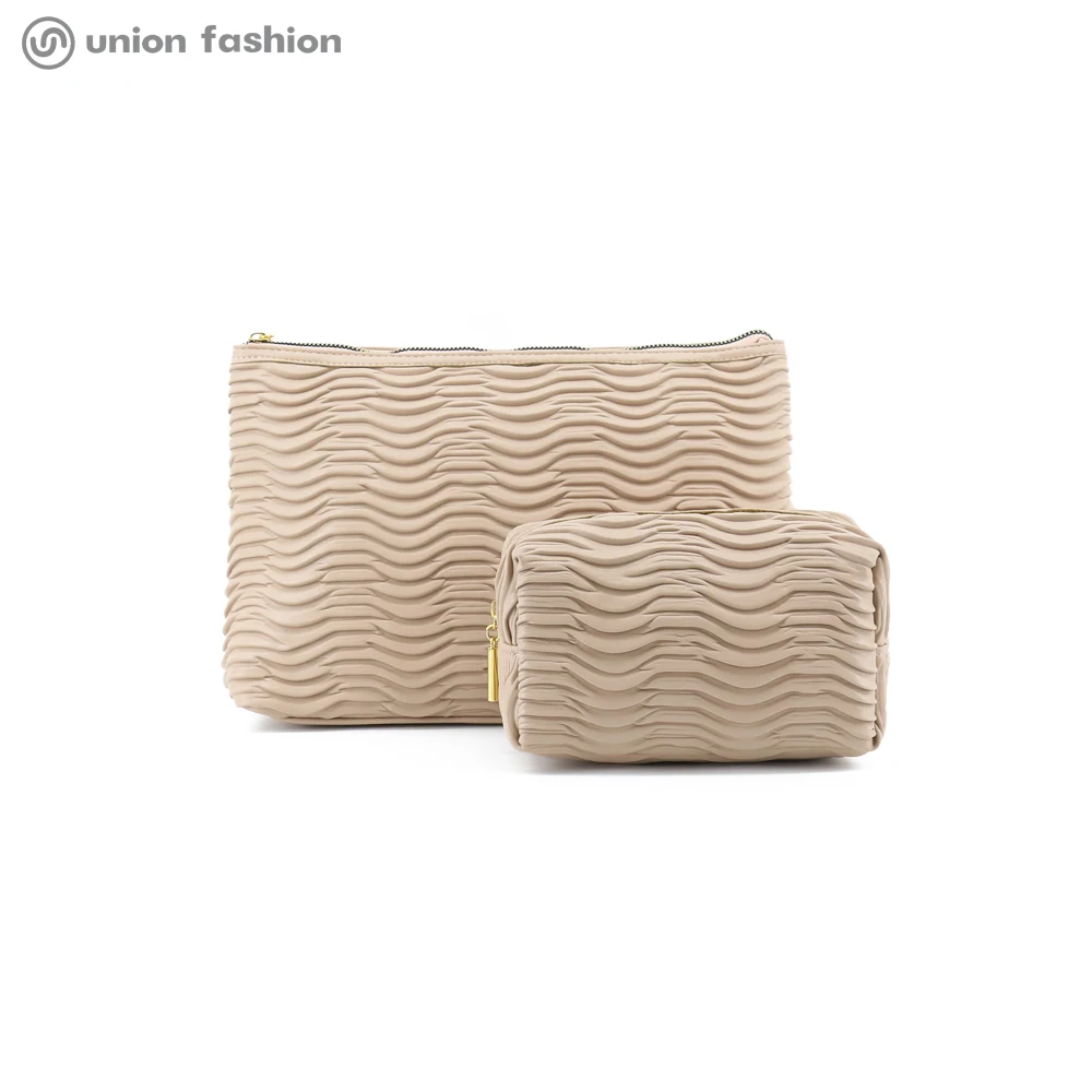 

Top Selling Two Color Fashion Makeup Cosmetic Ziplock Bag For Travel Use