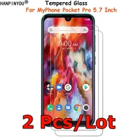 2 pcs lot for myphone pocket pro 5 7 tempered glass screen protector explosion proof protective film toughened guard
