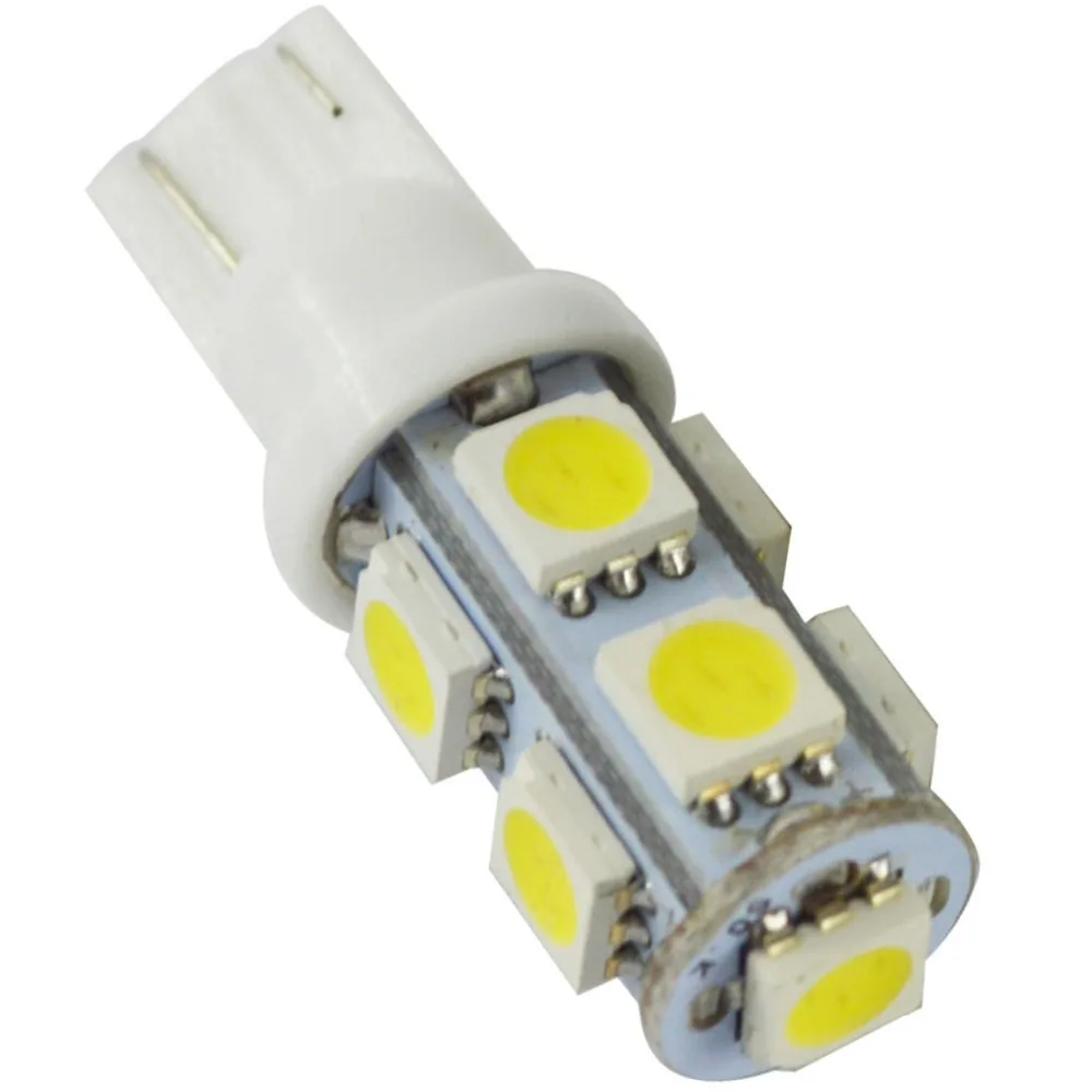 Автомобисветодиодный светодиодные лампы Safego W5W T10 9SMD 5050 194 168 1 шт. синие