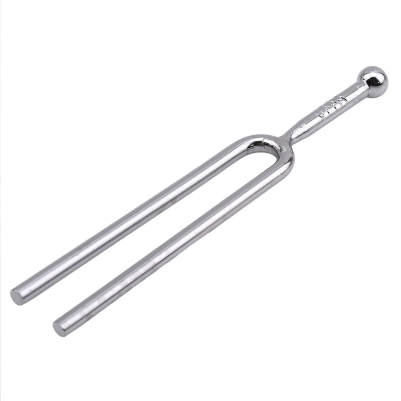 

Instrument Tuner Silver Tone Metal Tuning Fork 523Hz