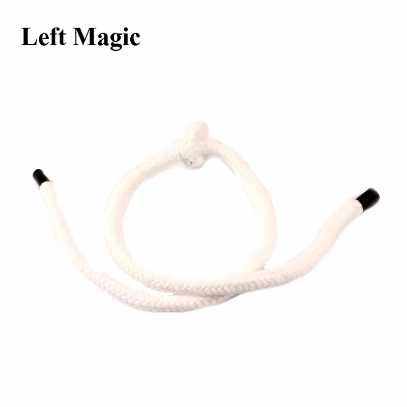 Удивительный узел волшебные трюки перепрыгивающийся веревка крупный план