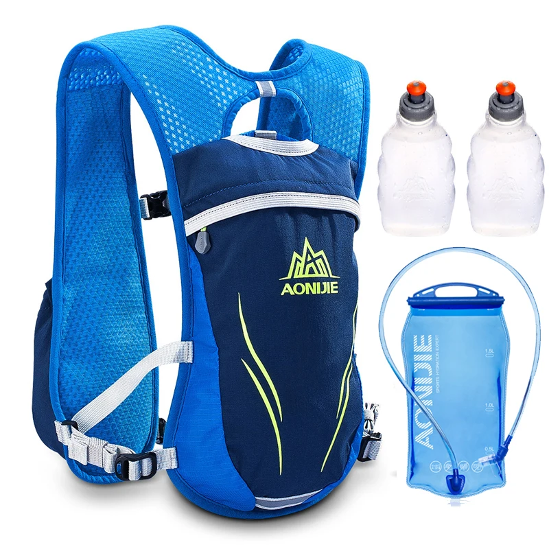 AONIJIE 5.5L мужской женский гидратационный рюкзак для пеших прогулок бега гонок