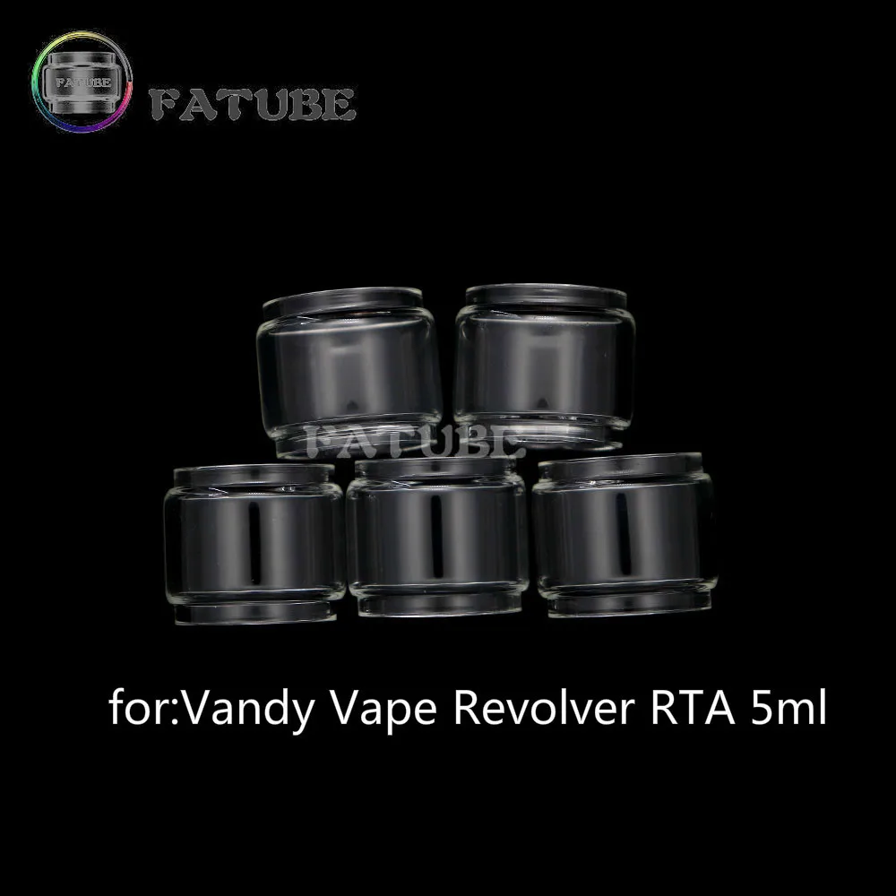 Revolver RTA 5ml 5 шт. FATUBE Пузырьковые стеклянные трубки аксессуары для сигарет для стеклянной трубки для Vandy Vape Revolver RTA 5 мл - Цвет: Revolver RTA 5ml