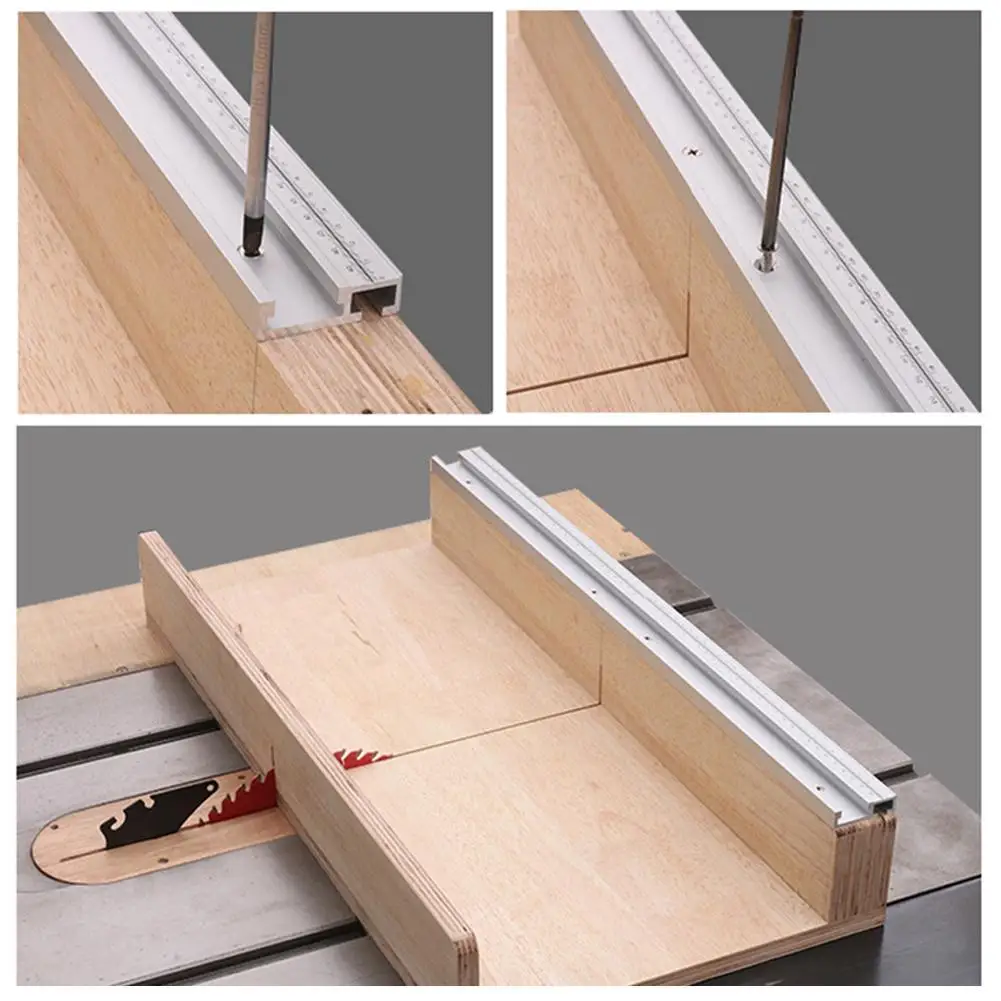 

T-Track Intersection Parts Chute General Purpose handle T DIY Aluminum Track Woodworking Cross S5R3