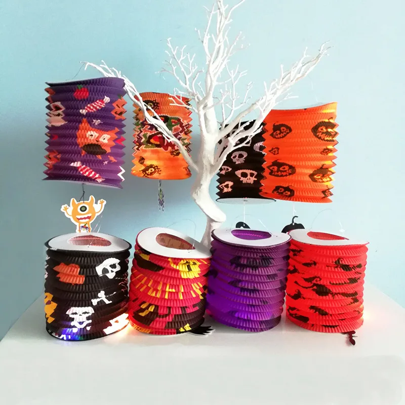 

Halloween Decorations Paper Lanterns Halloween Hanging Lanterns Decorative, Halloween for Home Outdoor Yard Party Decor