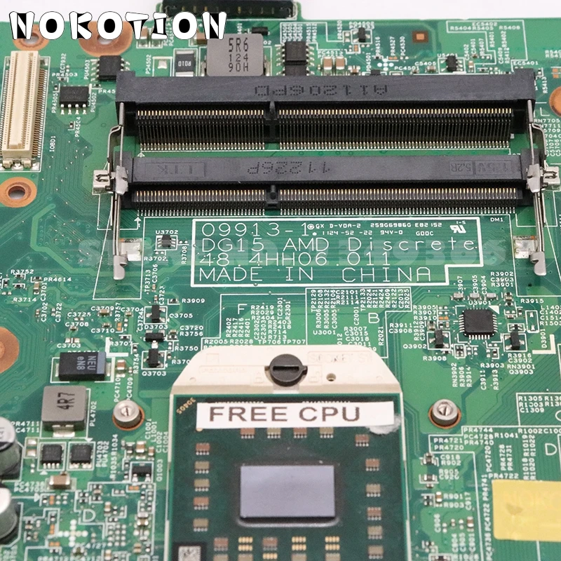 NOKOTION CN-0HNR2M 0HNR2M HNR2M основная плата для Dell Inspiron 15R M5010 материнская плата для ноутбука 48.4hh06011 HD4650 Бесплатный процессор
