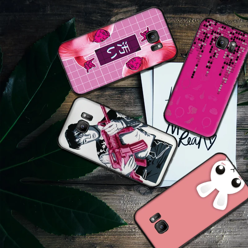 Милый чехол из мягкого силикона с пенящимся изображением для Samsung Galaxy S6 S8 Edge S7 S9 Plus S10 S10E Note 9 8.