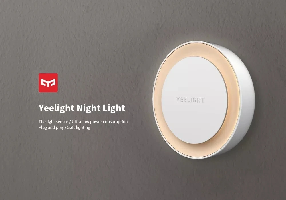 Mi jia Yeelight светодиодный ночной индукционный светильник с управлением светом светодиодный датчик света для спальни коридора Xiao mi инфракрасная Ночная лампа