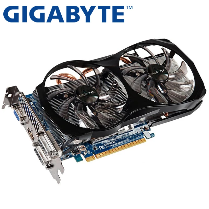 GIGABYTE Video Cards GTX 650 Ti 2GB 128Bit GDDR5 for nVIDIA Geforce GTX650 Graphics Card Used VGA Stronger than 750 | Компьютеры и