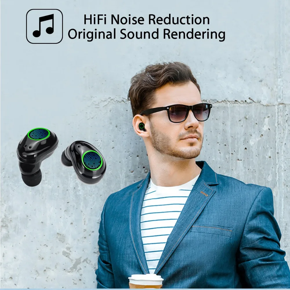 Наушники X23 TWS Bluetooth 5 0 с сенсорным управлением для Huawei Honor 10 9 Lite 8 7 7A 7X 7C 7S 6X 6A 6C Pro 5C 5A