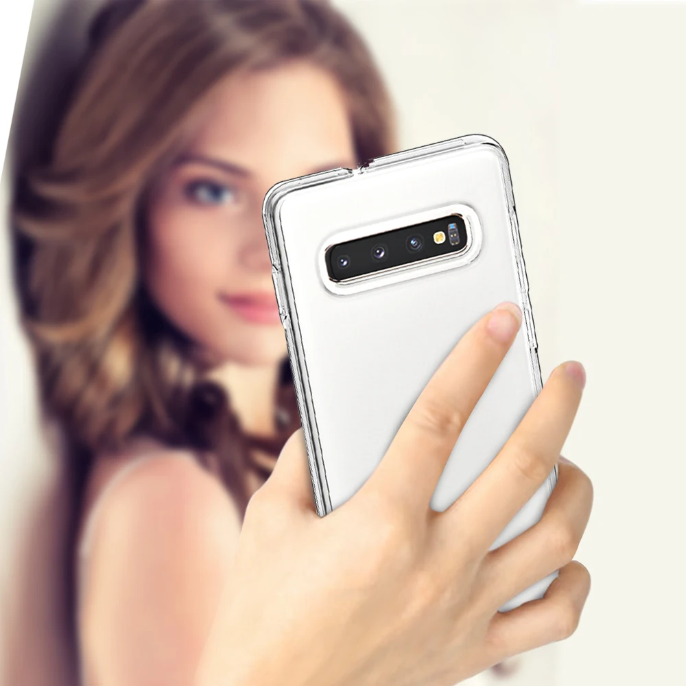 Прозрачный мягкий ударопрочный чехол из ТПУ для Samsung Galaxy A10S 20S 30 40 50S 60 51 71 80 90 10E 20E S10