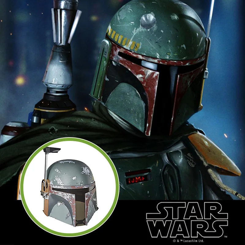 New Star Wars Mask Halloween Boba Fett Helmet Film And Television Peripheral Mask Role Play Latex Mask Toy Helmet Gift