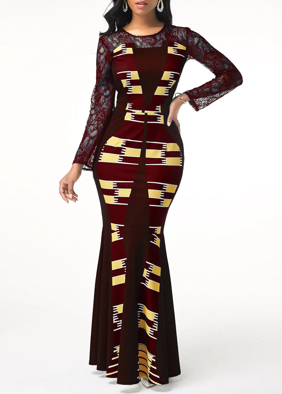 Комплект из обуви в африканском стиле платье для женщин 2020 Повседневная одежда