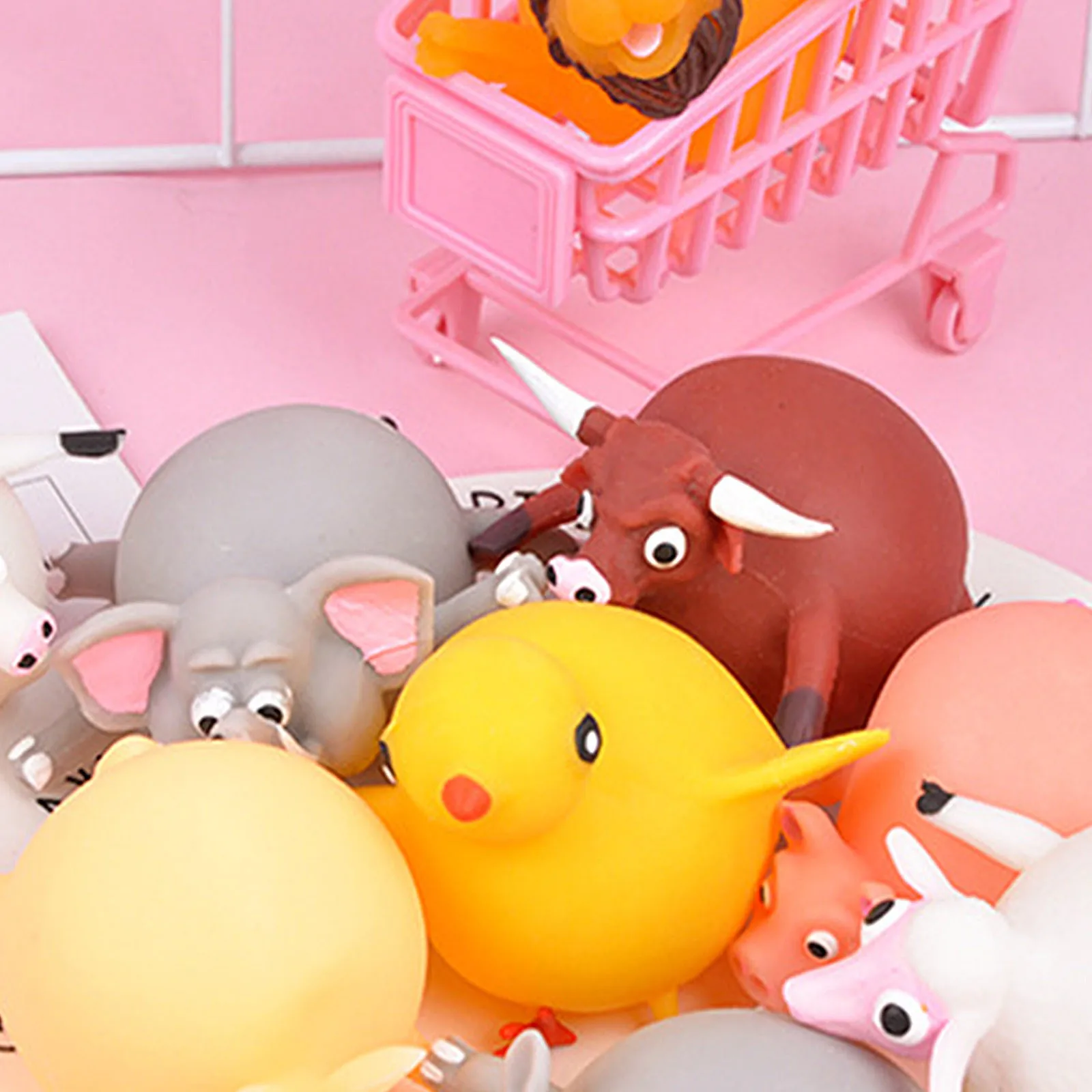 

Детская игрушка для детей, забавные игрушки-животные, игрушки для цыплят, тревога, снятие стресса, надувной шар, мяч для выжимания #2021