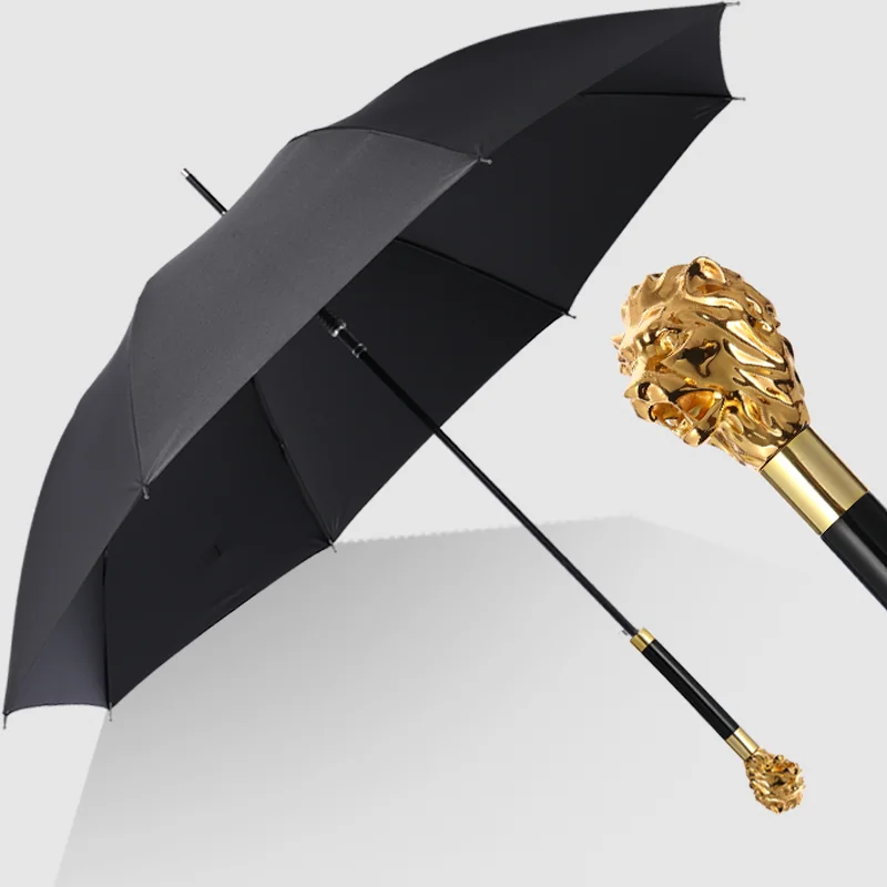 Comprare Ombrello Antivento Di Lusso Manico Lungo Grande Protezione Uv Business Ombrello Moda Per Adulti Sombrilla Playa Rain Gear BD50UU