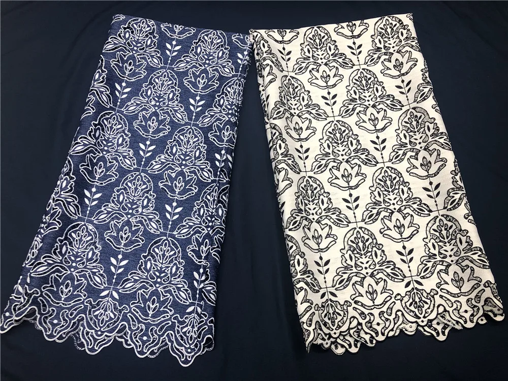 Muti color Croechet Lace fabric for Fashion Dress