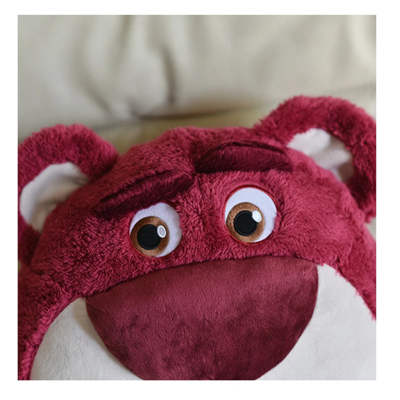 38 см История игрушек лотсо обнимающий медведь плюшевая подушка Мягкая Клубника