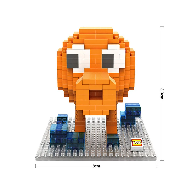 Маленькие частицы креативные строительные блоки для игрушек пикселей и