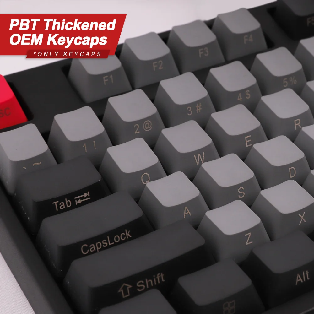 DOLCH Mechanical Keyboard Keycaps PBT OEM Profile Height 108 Keys for 60% 80% 104 Keyboard GK61 SK61 Anne Pro 2