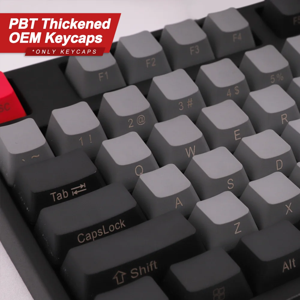 Механическая клавиатура DOLCH колпачки клавиш PBT OEM высота профиля 108 для 60% 80% 104