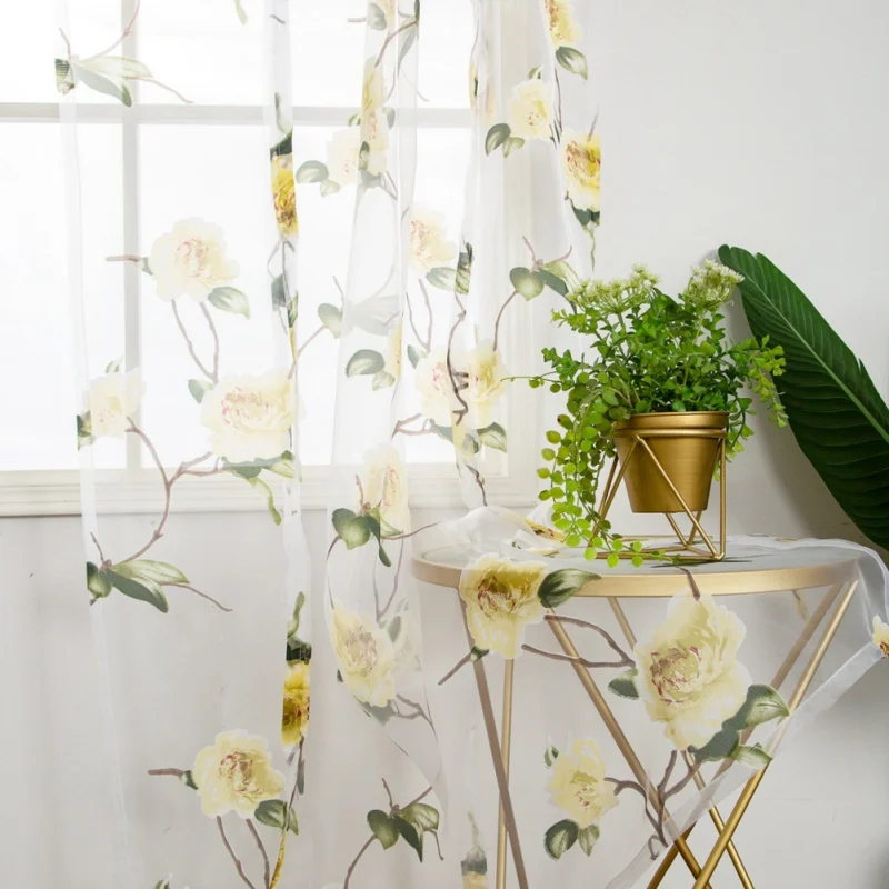 120x120 см оконный экран для спальни гостиной короткий занавес светильник