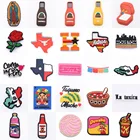 Милые Подвески для обуви, украшения для крокодиловых браслетов, украшения для обуви, подвески, пряжки, подарок для детей, Croc JIBZ