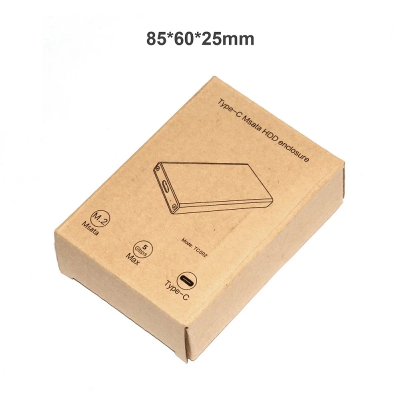 USB3.1 Тип C к MSATA USB 3 0 SSD корпус чехол жесткий диск коробка внешний мобильный кабели