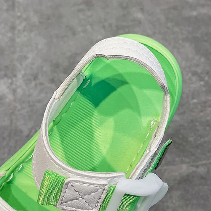 Детские Классические сандалии 2020 новая обувь для девочек Дети Мальчики широкая