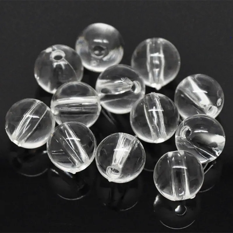 DoreenBeads круглые белые акриловые бусины-разделители фурнитура для