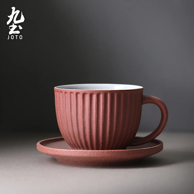 Японская кофейная кружка винтажные чайные чашки и блюдца керамика латте чашка